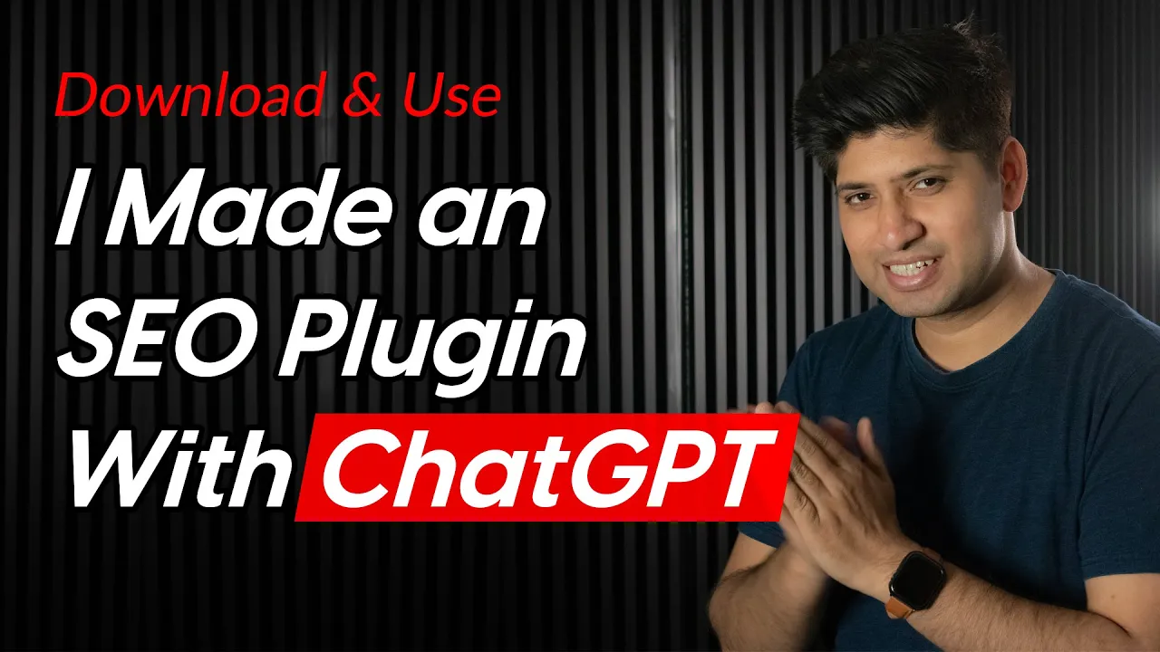 I Made a WordPress SEO Plugin with ChatGPT | Live Steps & Demo 🌍